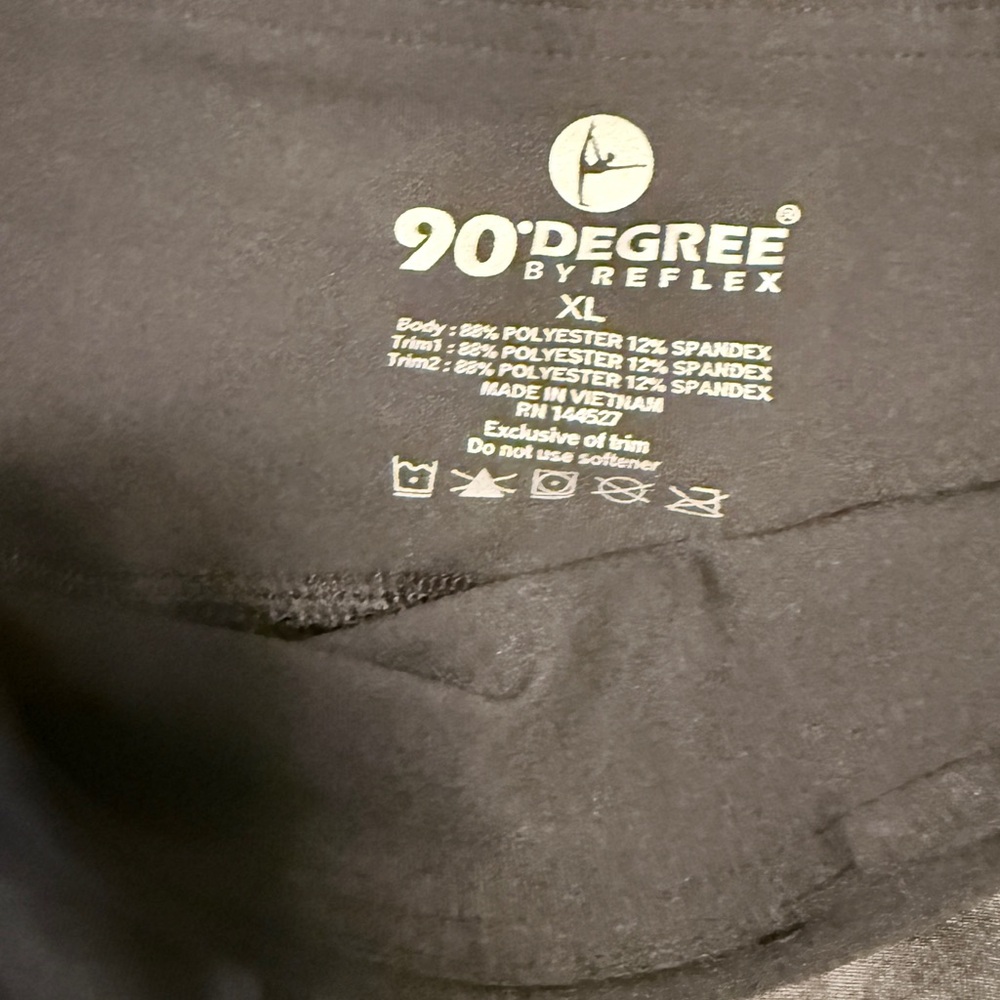 90 Degree By Reflex Charcoal Leggings